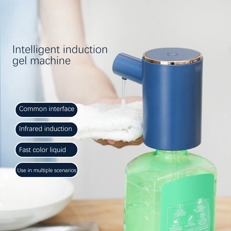 New Smart Induction Gel machine Automatic Liquid Soap Dispenser Touchless Induction for Kitchen Bathroom Smart Dispenser