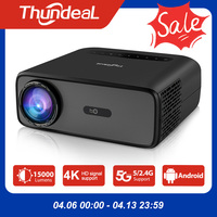 ThundeaL Full HD Projector TD97 Pro 1080P 2K 4K Video Portable Projector WiFi 6 Android Home Theater TD97Pro 3D Smart Proyector