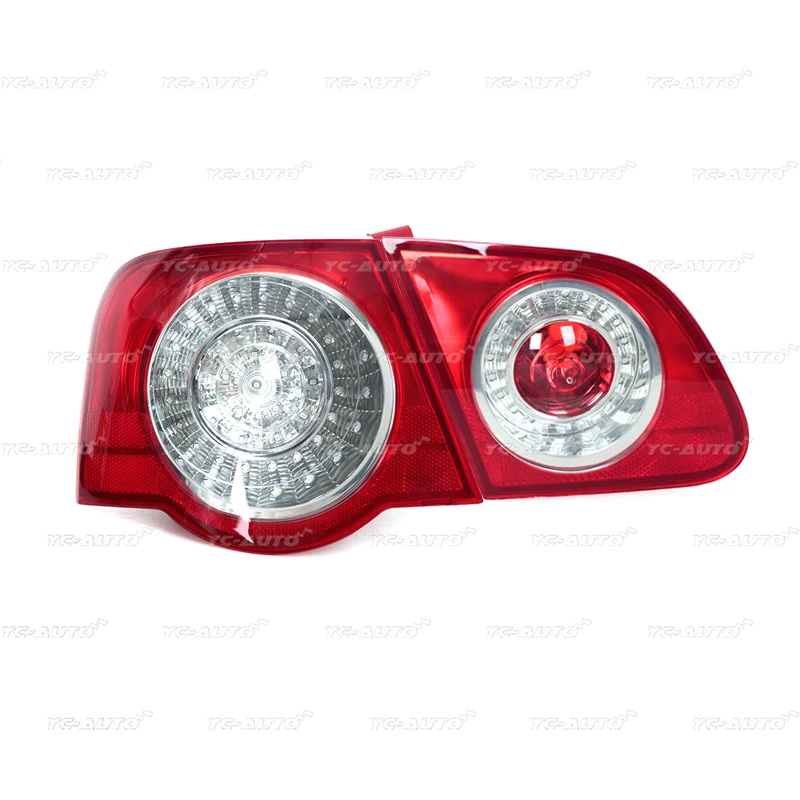 Car LED Rear Tail Light Lamp DRL Car-Styling Outer Inner Left Right Side For VW Passat B6 Sedan 2006 2007 2008 2009 2010 2011