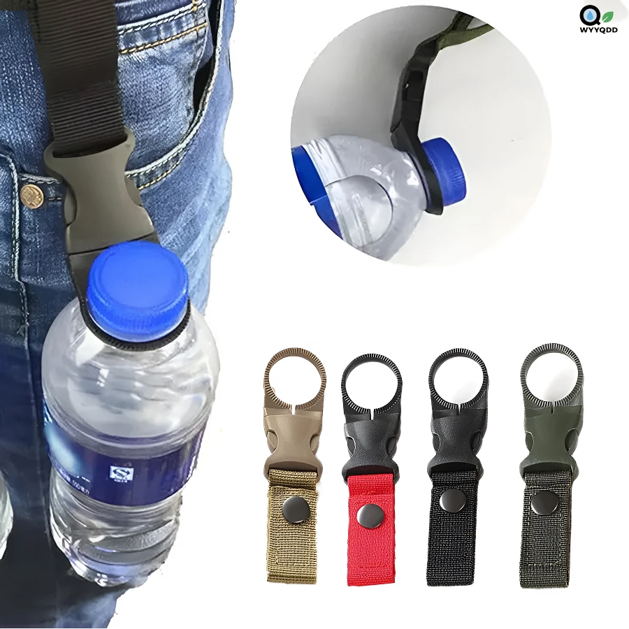 

Water Bottle Hanger Buckle Clip Carabineer Portable Water Bottle Holder Multifunctional Hanging Buckle Portable Water Bottle