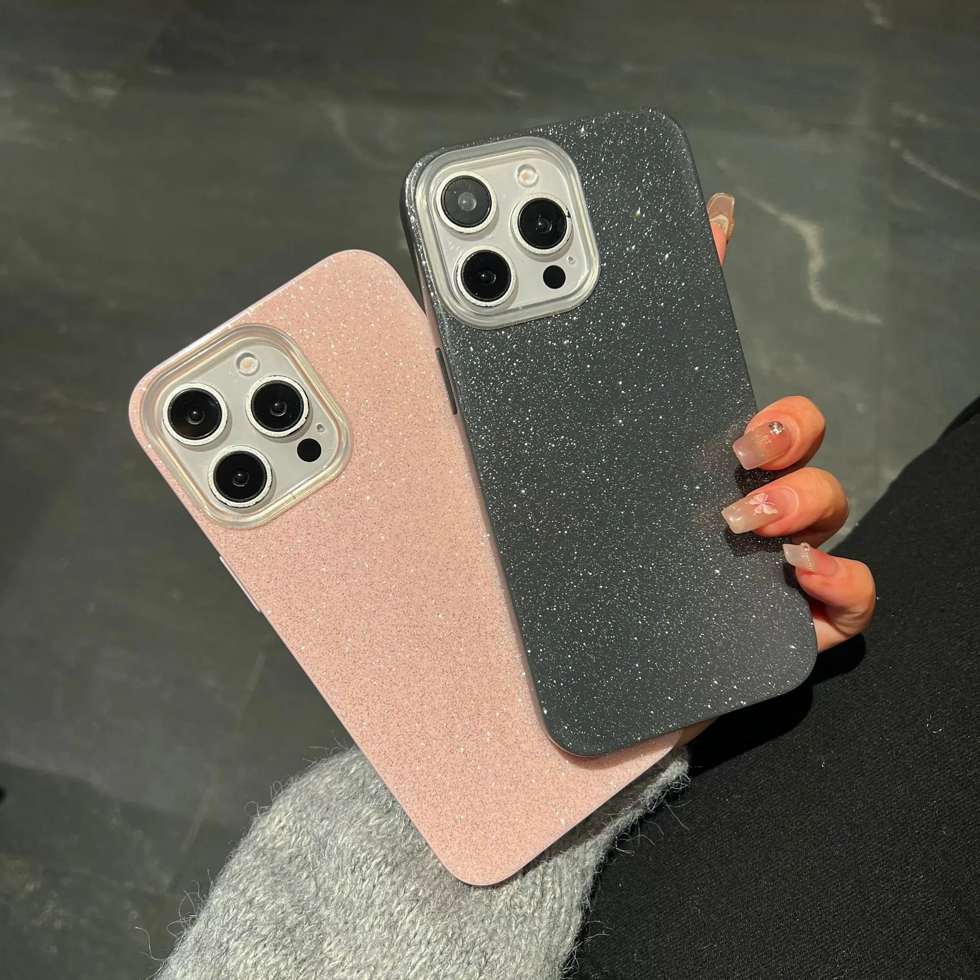 Für Xiaomi 17promax Glitzer-Handyhülle TPU Für Redmi 15c Handy-Schutzhülle – Detail 4