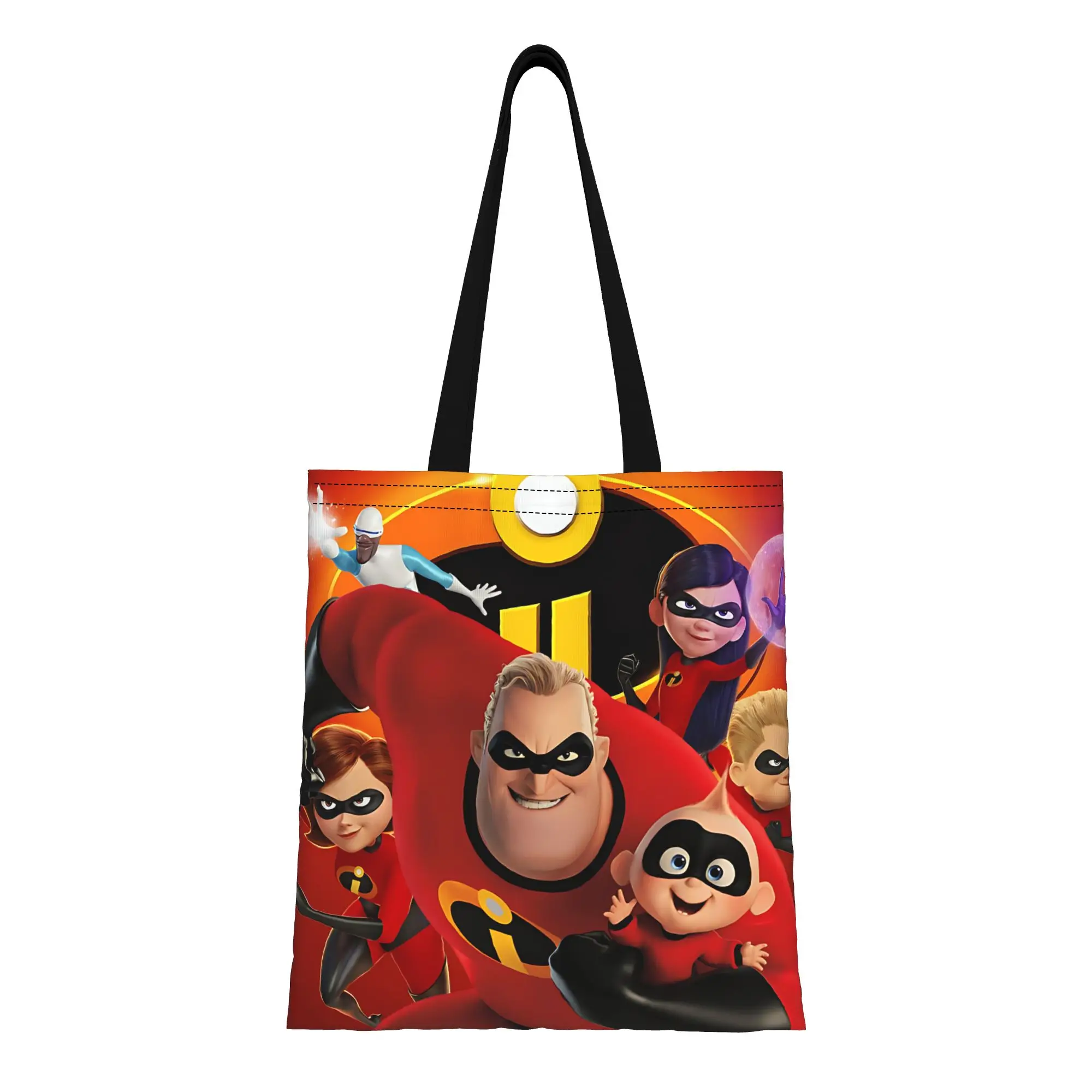 

Сумка-тоут "The Incredibles" (1 шт.) с фиксированными плечевыми ремнями, без подкладки, без застежки, универсальная.
