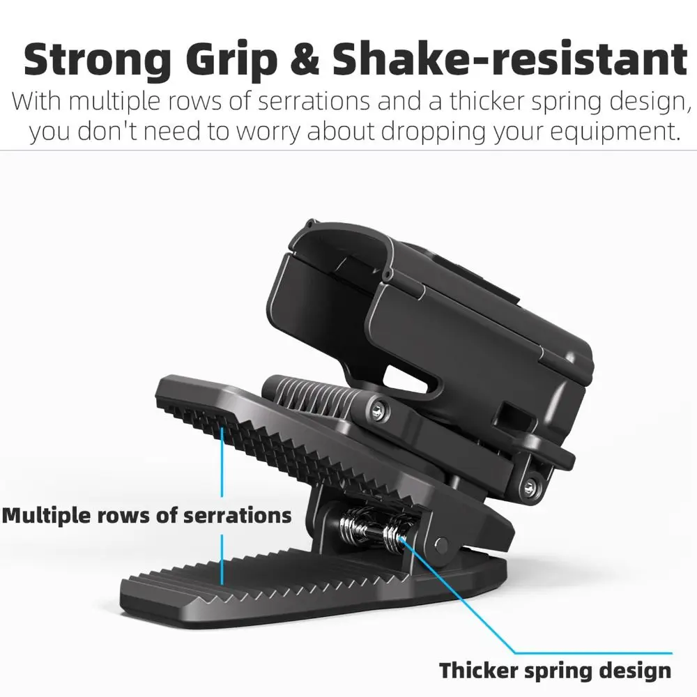 Magnetic Backpack Mount Clip Stretchable 360 Rotatable Backpack Clip Clamp Foldable Wall Magnetic Bracket for DJI Osmo Pocket 3