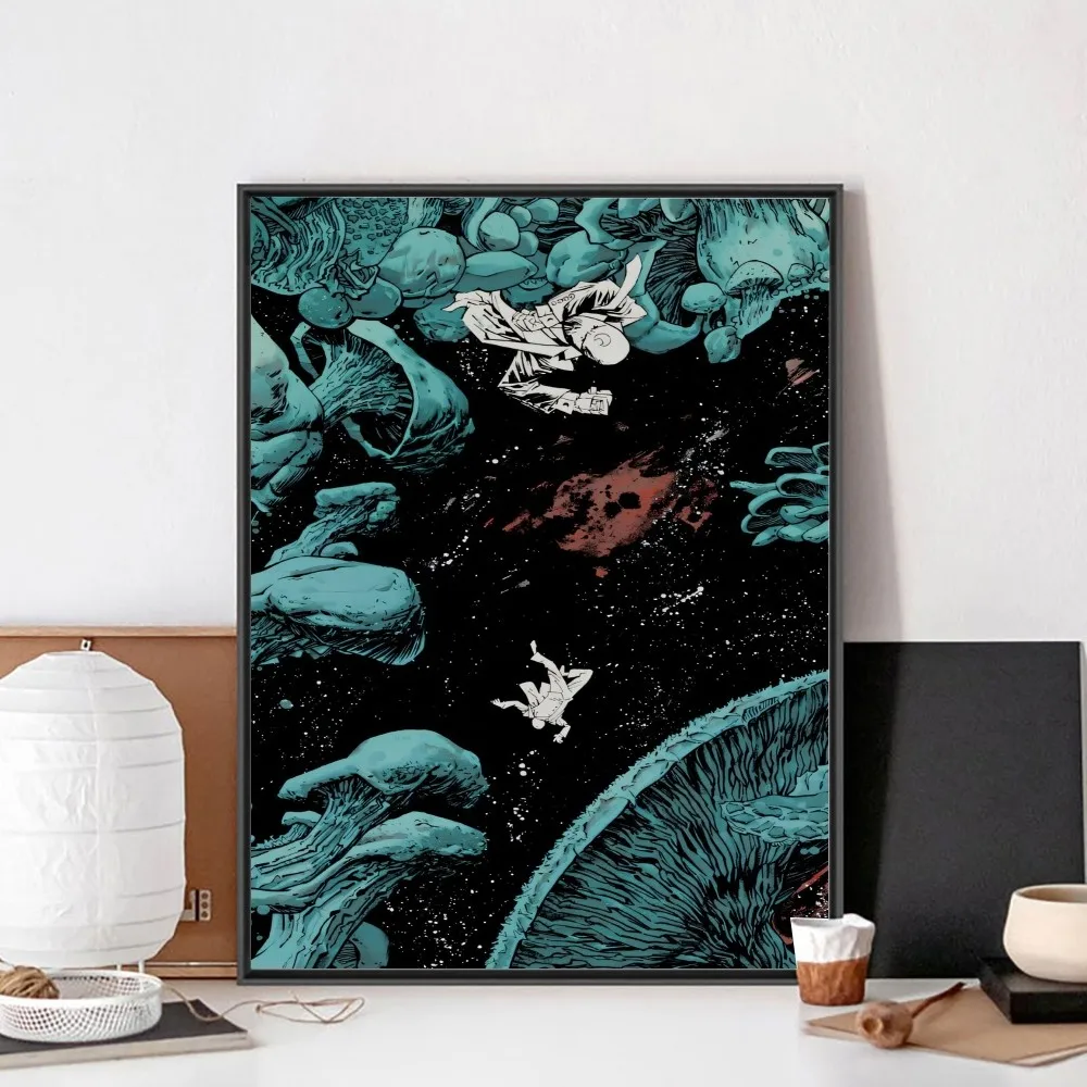 Moon G-Knight-D Poster No Framed Poster Kraft Club Bar Paper Vintage Poster Wall Art Painting Bedroom Study Stickers