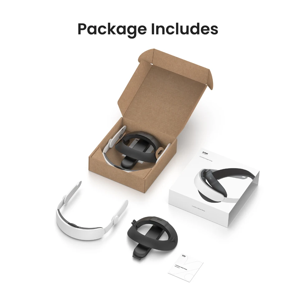 KIWI design K4 Comfort Head Strap Compatible with Quest 3/Quest 3S