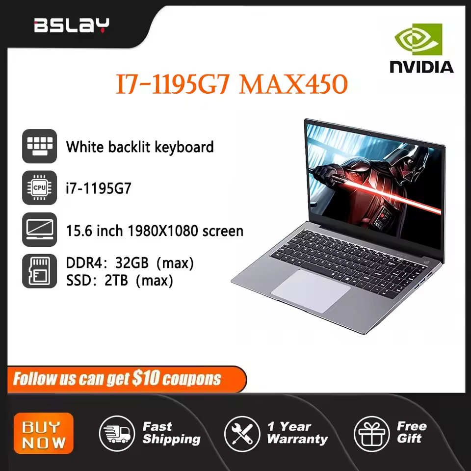 NVIDIA i7 1195g7 노트북