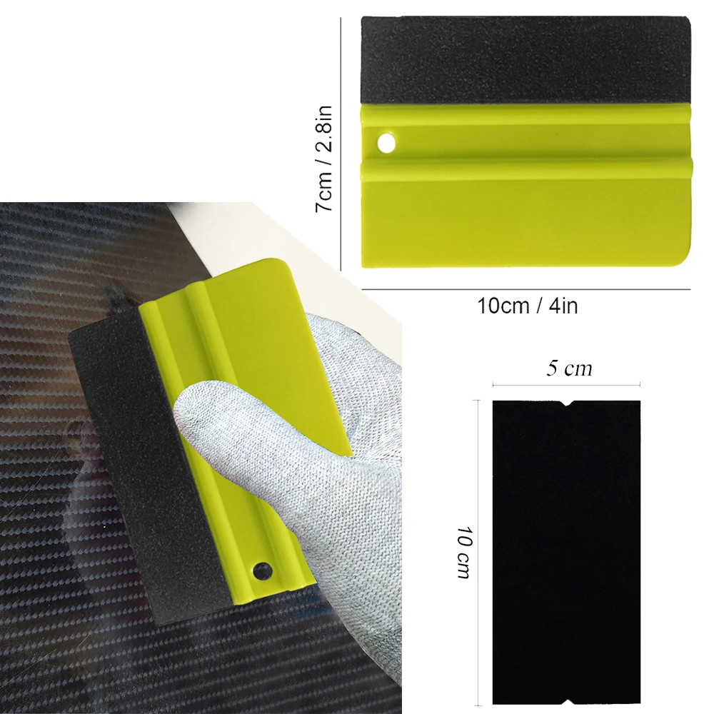 Design Line Knife Tape Window Tint Kit Felt Squeegee Vinyl Cutter Utility Knife Blades Micro Corner Squeegee Wrap Tools