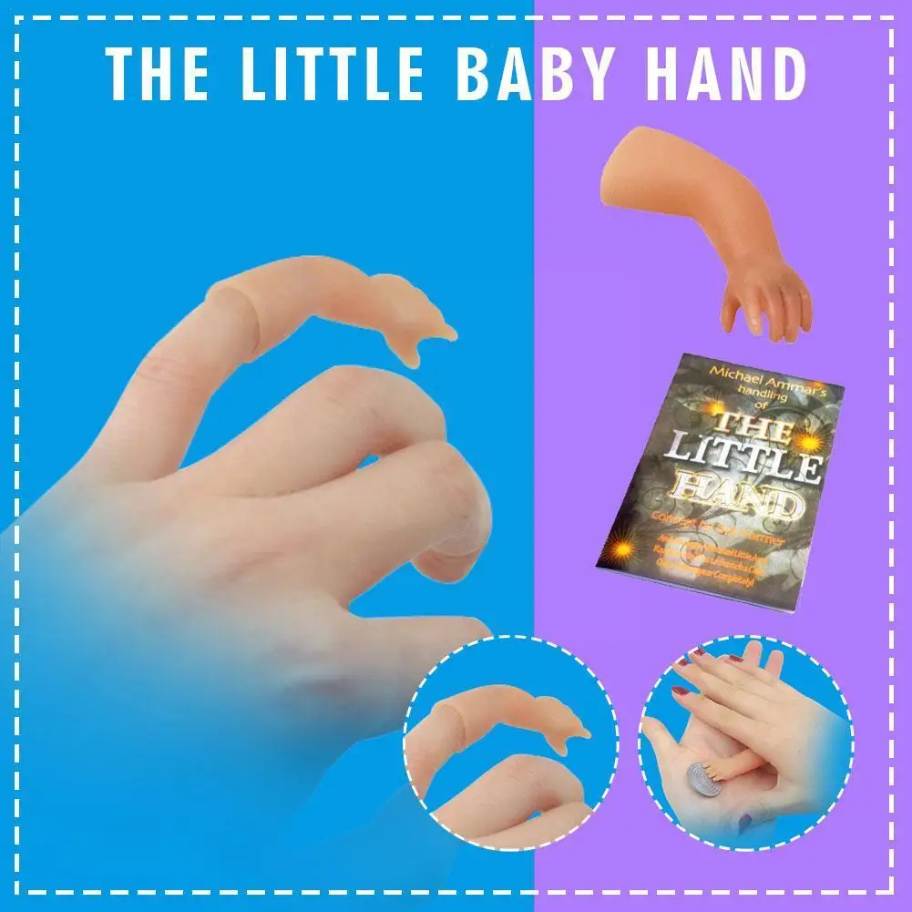 2020 New Horror Magic Tricks The Little Hand Prank Close-up Magic Joke Props Magicians Performance Disappear X5T3