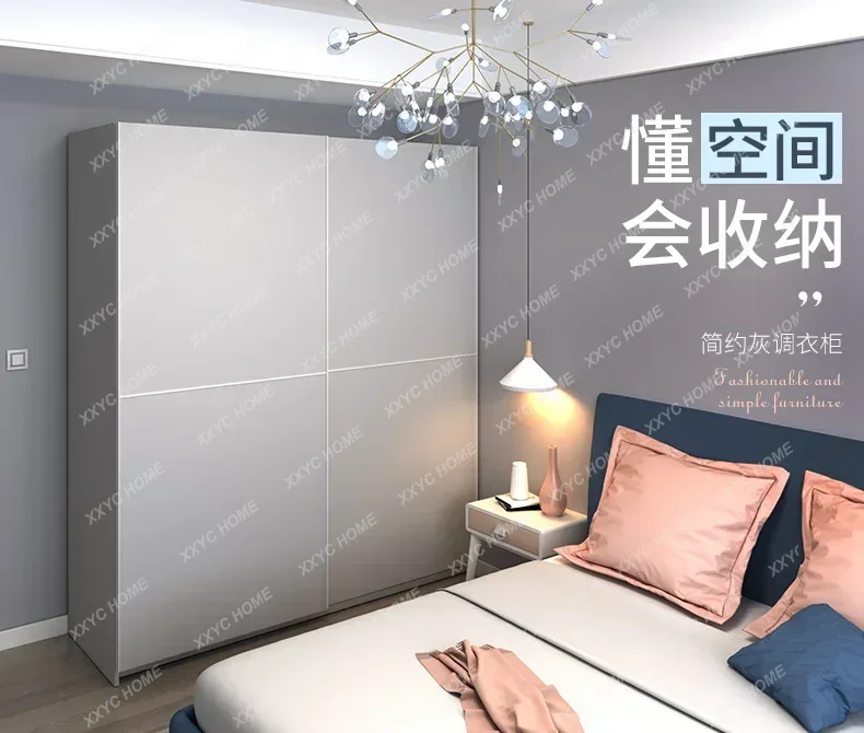 Sliding Door Wardrobes Orgnizer Luxury Wooden Clothes Wardrobe Bedroom Modern Stylish Guarda Roupa Bedroom Furnitur
