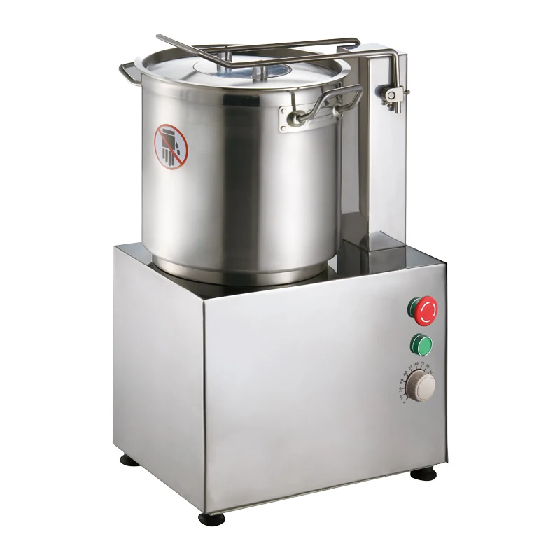 

LINKRICH Commercial 13L Bowl Food Cutter Time Control Vegetable Chopper Machine 220V for Vegetable Processing Plant