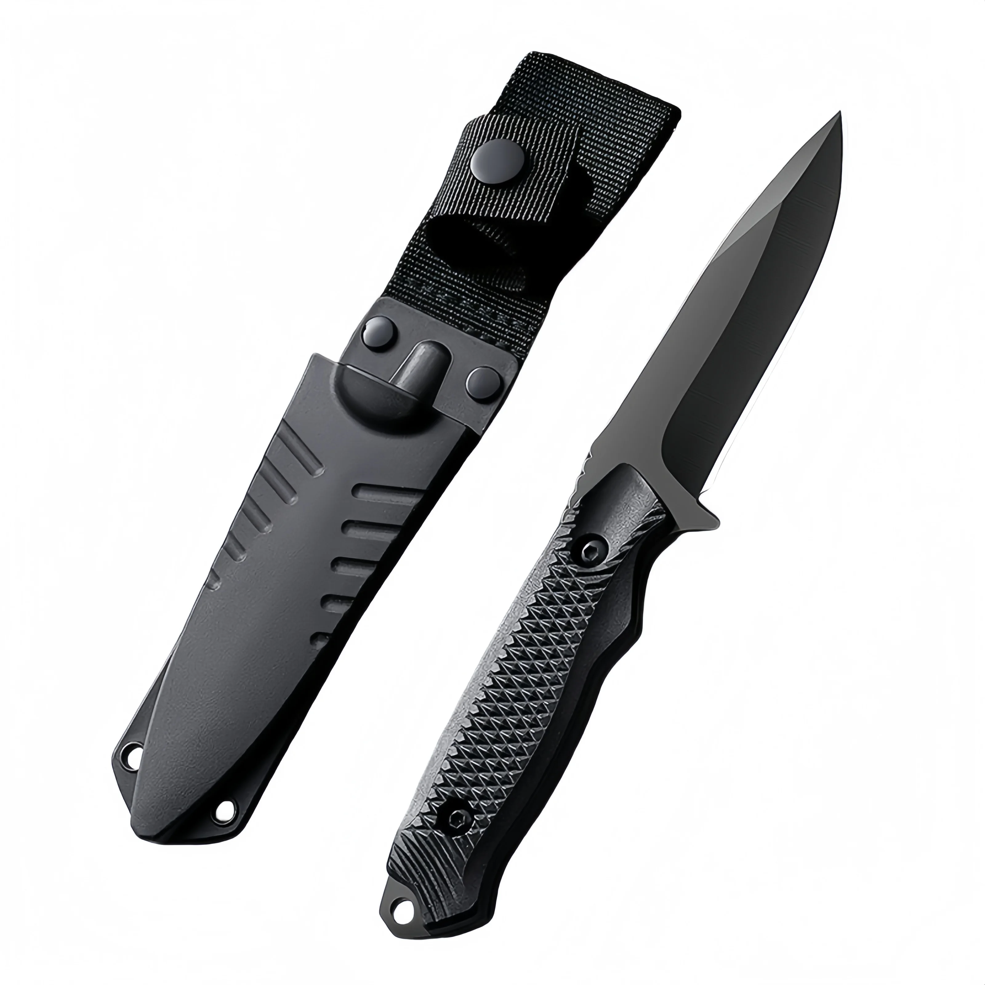 Outdoor Multipurpose Knife Personal Utility Knife High Hardness Integrated Dragon Bone Design Portable Survival Tool Men's gifts image 3