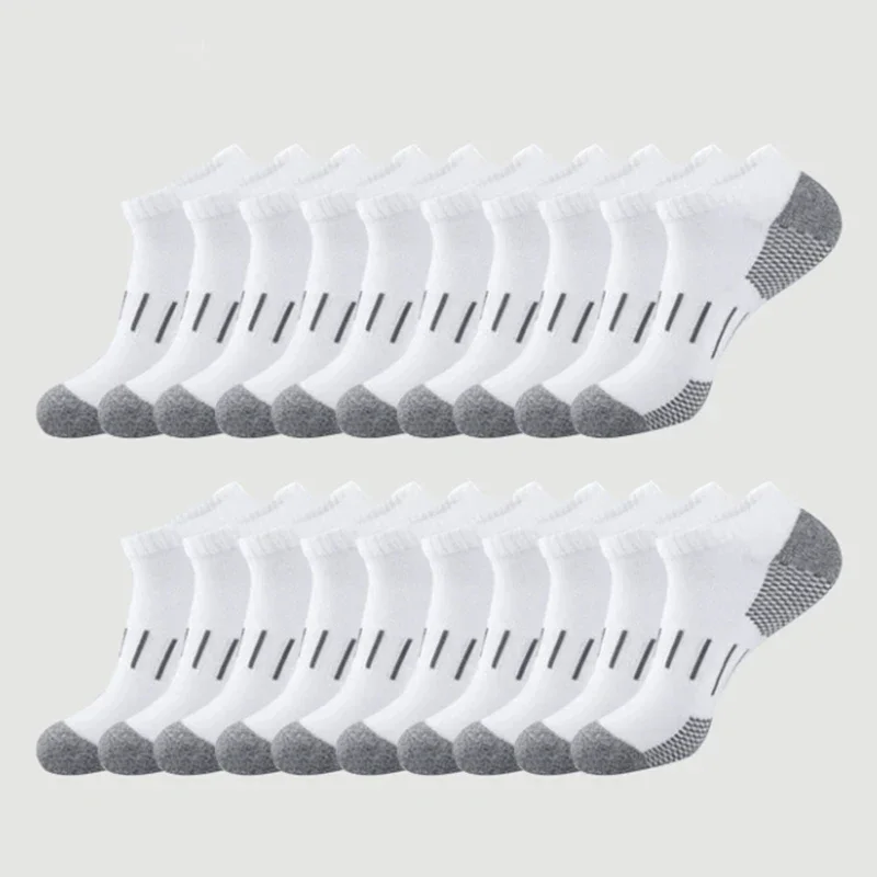 1-30 paires de chaussettes de sport de plein air unisexes, adaptées aux quatre saisons, absorbant la sueur, respirantes, Fitness, course à pied, chaussettes de loisirs pour Couple