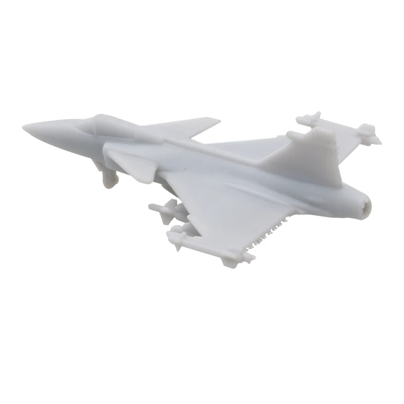 5PCS Sweden JAS-39 Gripen Fighter Jet Plane 1/2000 1/700 1/400 1/350 Scale Resin Model Battle-airplane Fighting Aircraft Toys