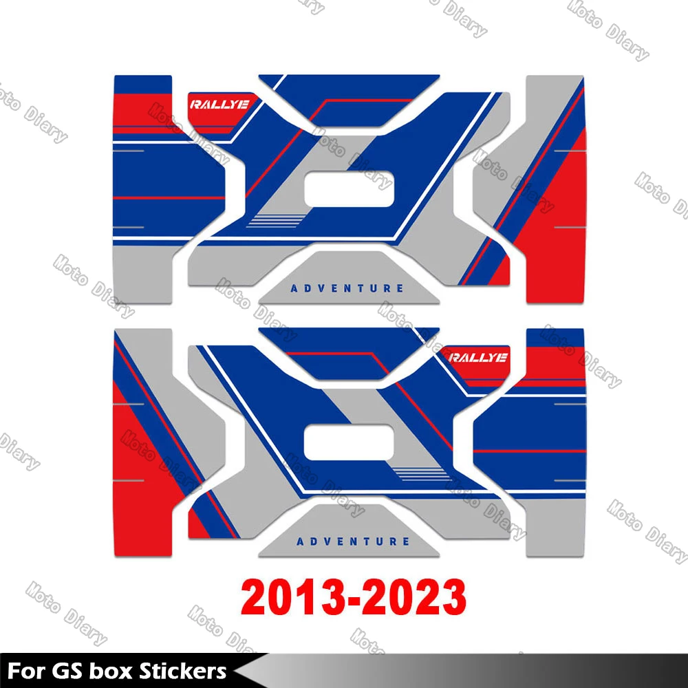 Naklejka na kufer motocyklowy, aluminiowa skrzynka, naklejki na boczne kufry, walizki, naklejki na R1200GS R1250GS R1250 GS 2004-2024 Rallye