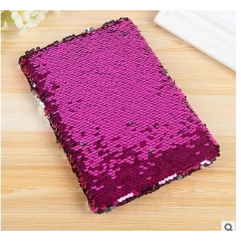 Reversible Sequin Journal Diary Magic A6 Note Book Writing Book for Kid Girl Children Sequins Notebook Hot Notebooks Stationery