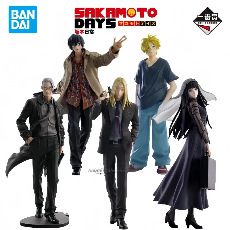 

Original in Stock BANDAI Ichiban Kuji SAKAMOTO DAYS SHIN ASAKURA NAGUMO Osaragi Taro Sakamoto Shishiba Anime Action Figures Toys