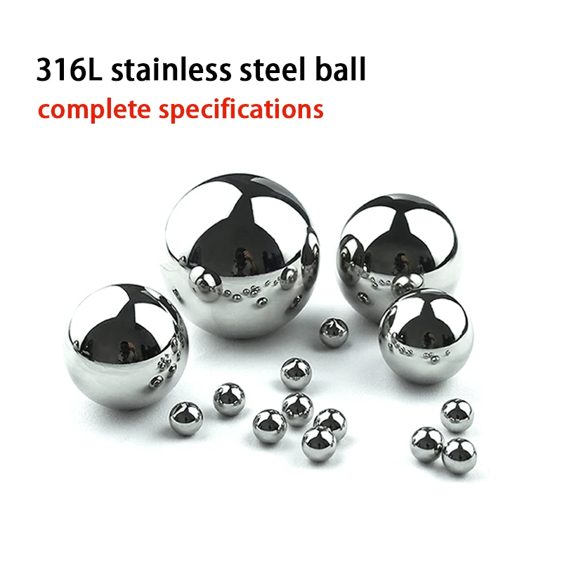 316L Stainless Steel Precision Ball High-precision Rust Proof Solid Ball 2/3/4/5/6/7/8/9/10/11/12/13/14/15/16/17/18/19/25~50mm