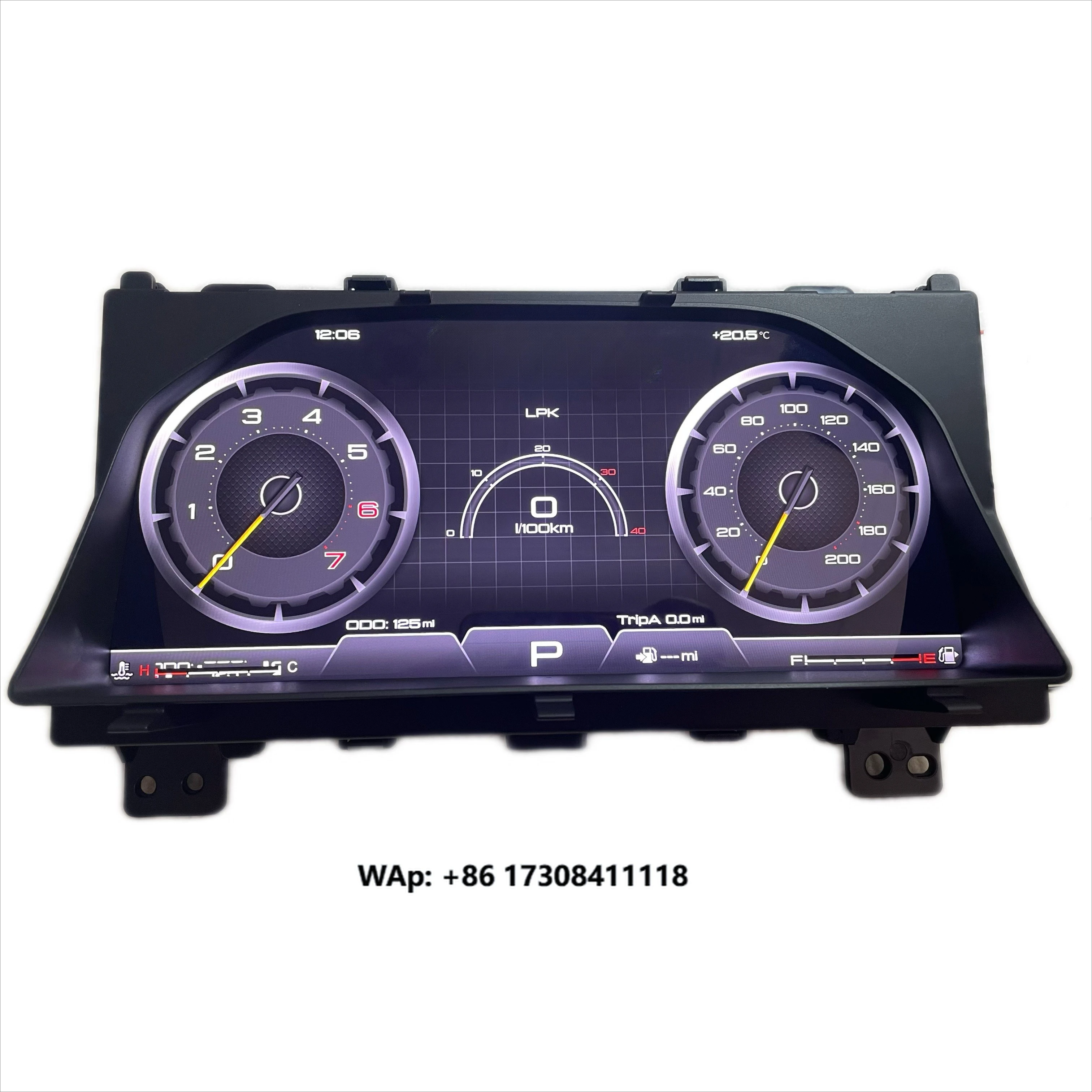 

For Land Cruiser LC70 LC76 LC79 Interior Upgrade LCD Instrument Screen LCD Panel Dash Frame & Panel Kits