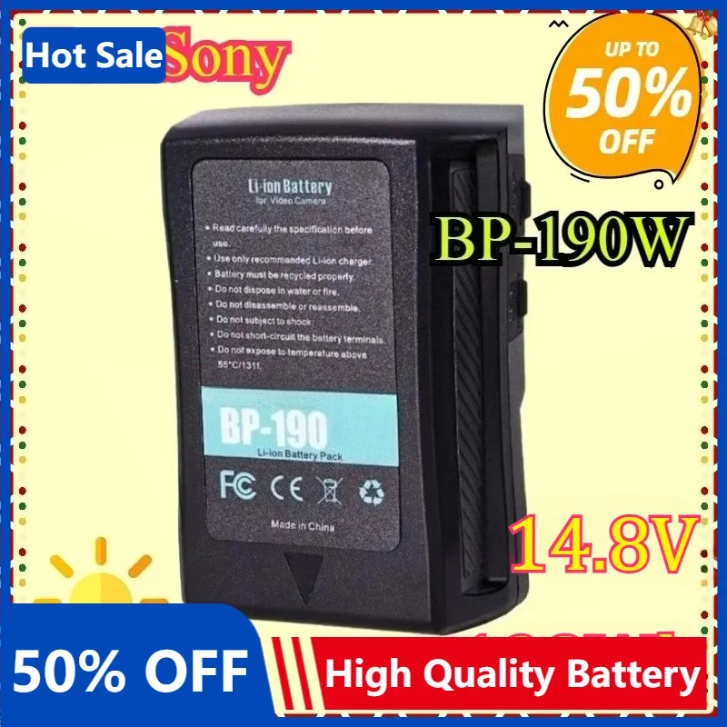 

For Sony V-Lock BP Battery Camcorder Broadcast Video Light Blackmagic URSA Mini Pror V Mount Li-ion Battery BP-190