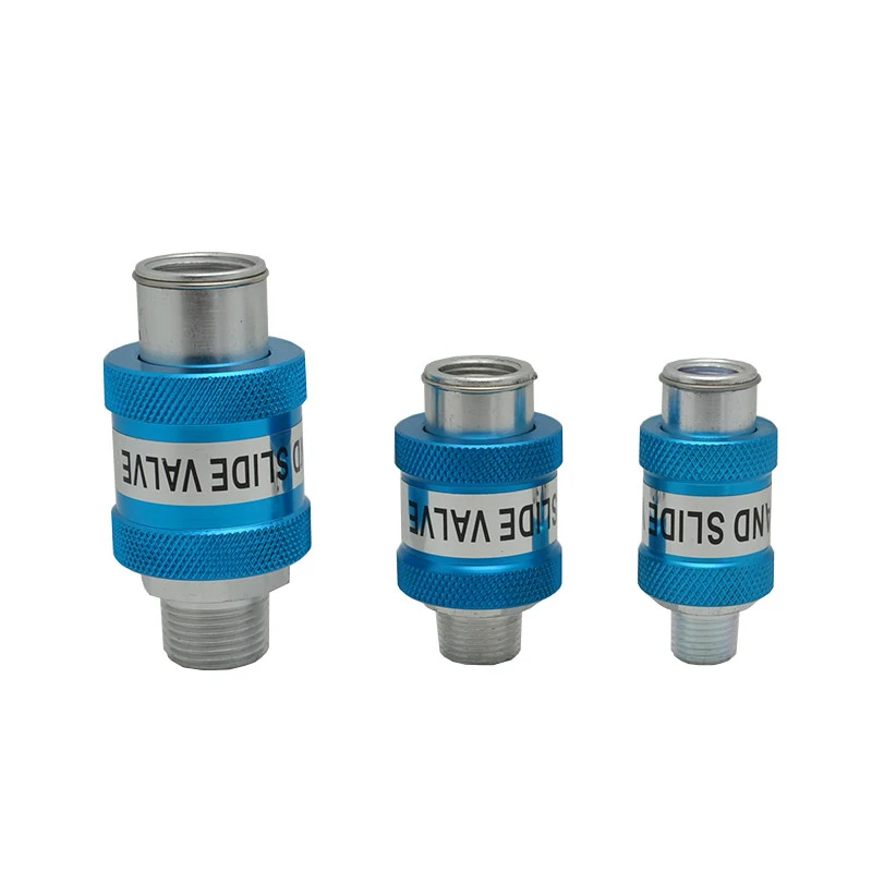 HSV Hand Slide Valve HSV-06/08/10/15 BSPT Male Female Thread Pneumatic Air Switch Valve