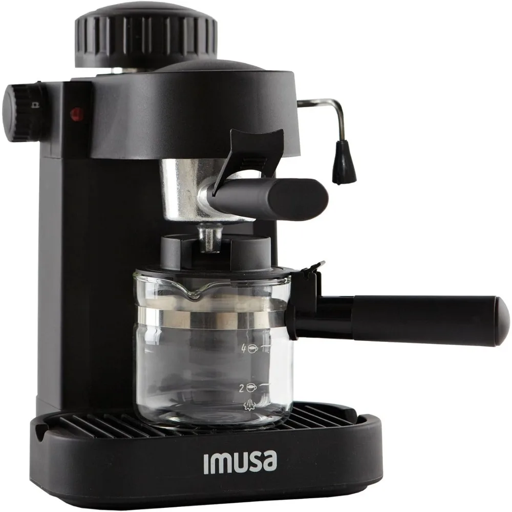 

IMUSA USA GAU-18202 4 Cup Espresso/Cappuccino Maker,Black