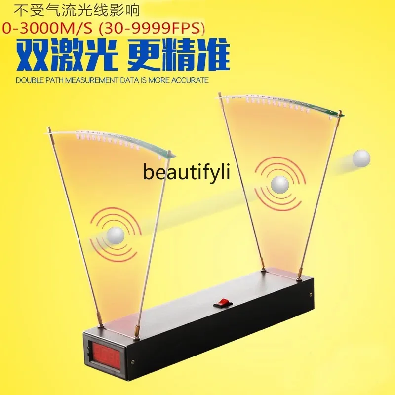 Asmt42 Skylight Slingshot Tachymeter, Maulkorb-Tachymeter, Pfeil- und Bogen-Tachymeter, erweiterte Speicherung, Daten