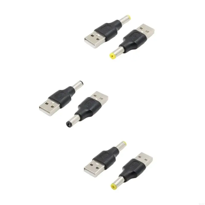 Adaptador Bus Usb 2,0 918C, Usb a 5,5x2,1, 2,5x0,7, 3,0x1,1, 5,5x2,5, 5,5x1,7, 4,8x1,7, enchufe adaptador Usb a para