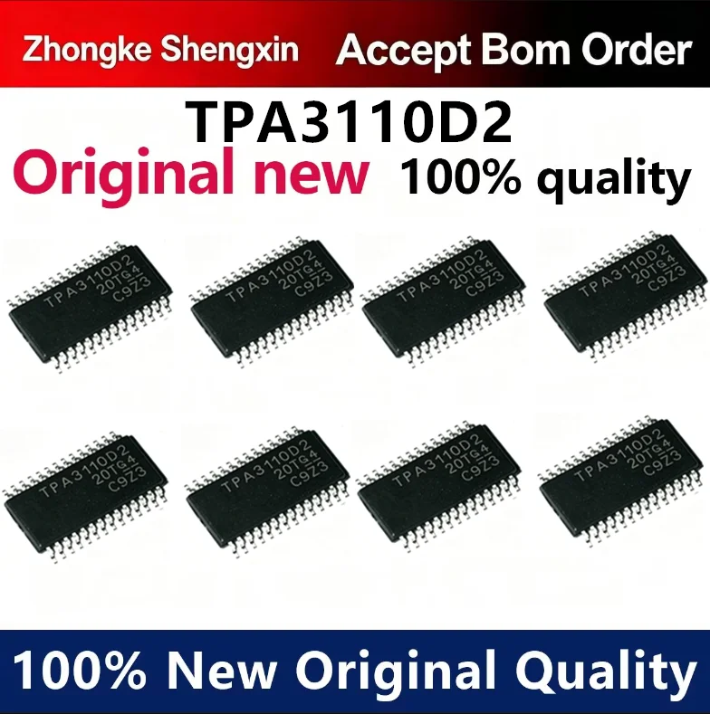 （5pcs-10pcs）Newly imported original TPA3110D2 TPA3110D2PWPR TSSOP28 audio power amplifier
