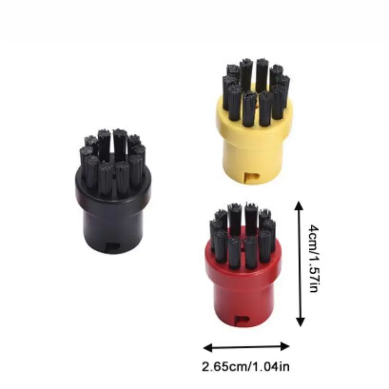 1/2PCS Steam Engine Brush Black Steamer Cleaning Brush Replacement Brush For SC1 SC2 SC3 SC4 SC5