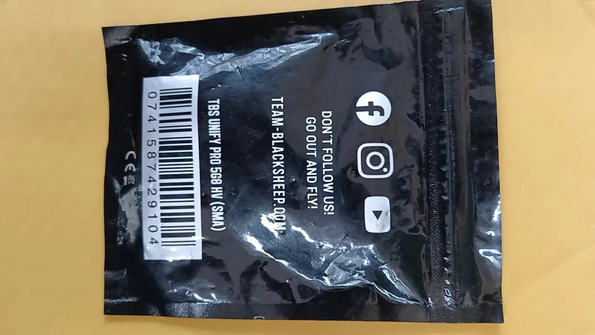 جهاز إرسال الفيديو TBS UNIFY PRO 5G8 HV / HV Race 2 (SMA/MMCX) 25-800mW 5.8 جيجا هرتز VTX / TBS UNIFY PRO 5G8 V3 جهاز إرسال الفيديو