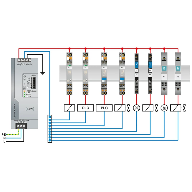 CB 1/10-1/10 UT-BE 2801305 For Phoenix Base For Use With 2800845 And 2800929