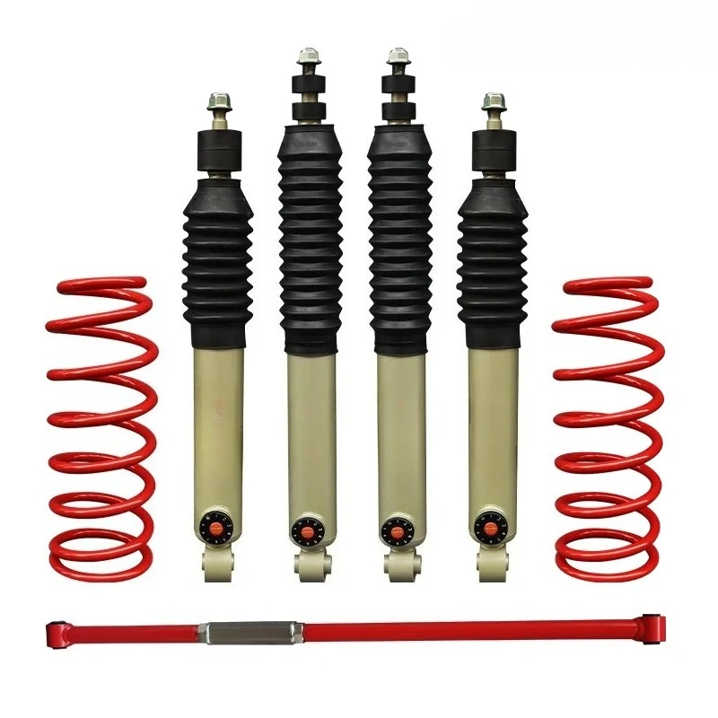 Off Road 2-inchsuspension Lift Kit With 4X4 Soft And Hard Adjustable Shock Absorbers, Suitable ForMitsubishi Pajero V26/ V43/V45