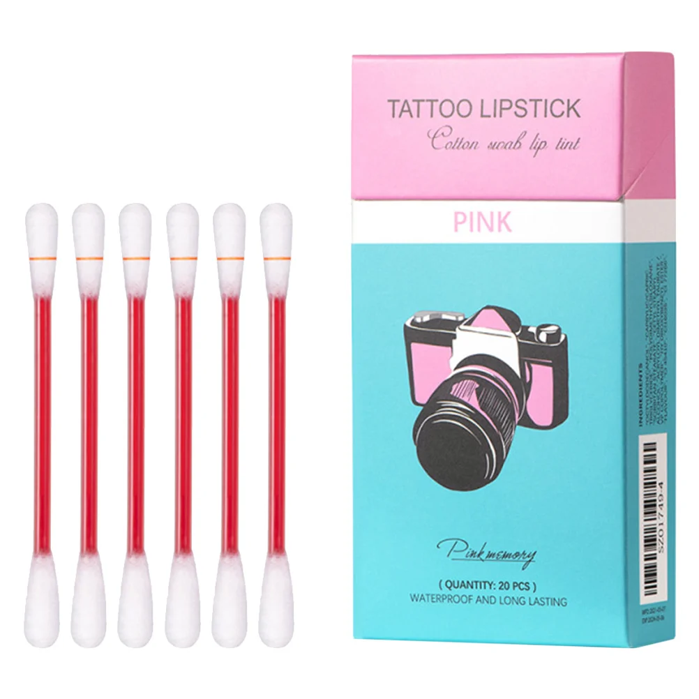 20 stücke Matte Air Lip Gloss Einweg Langlebige Feuchtigkeitsspendende Tupfer Make-Up Lip Farbe Für Frauen Geeignet