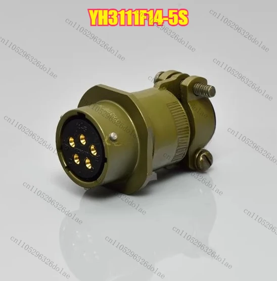 1pcs Aviation Plug YH3111F14-5S 5-Pin Shockproof Anti-Drop Docking Socket