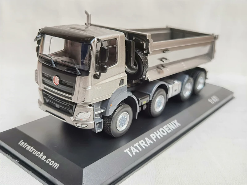 Diecast 1:43 Scale TATRA Dumper Truck Simulation Alloy Car Model Toys Vehicle Collectible Souvenir