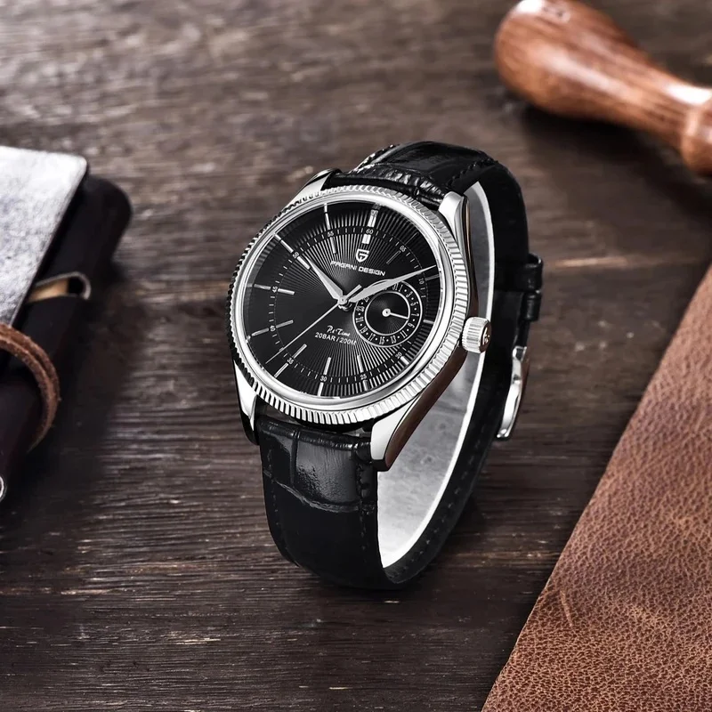 2026 PAGANI DESIGN Men Quartz Sports Watch, 40mm Dial Sapphire Crystal Waterproof Luxury Wristwatch Reloj Hombre