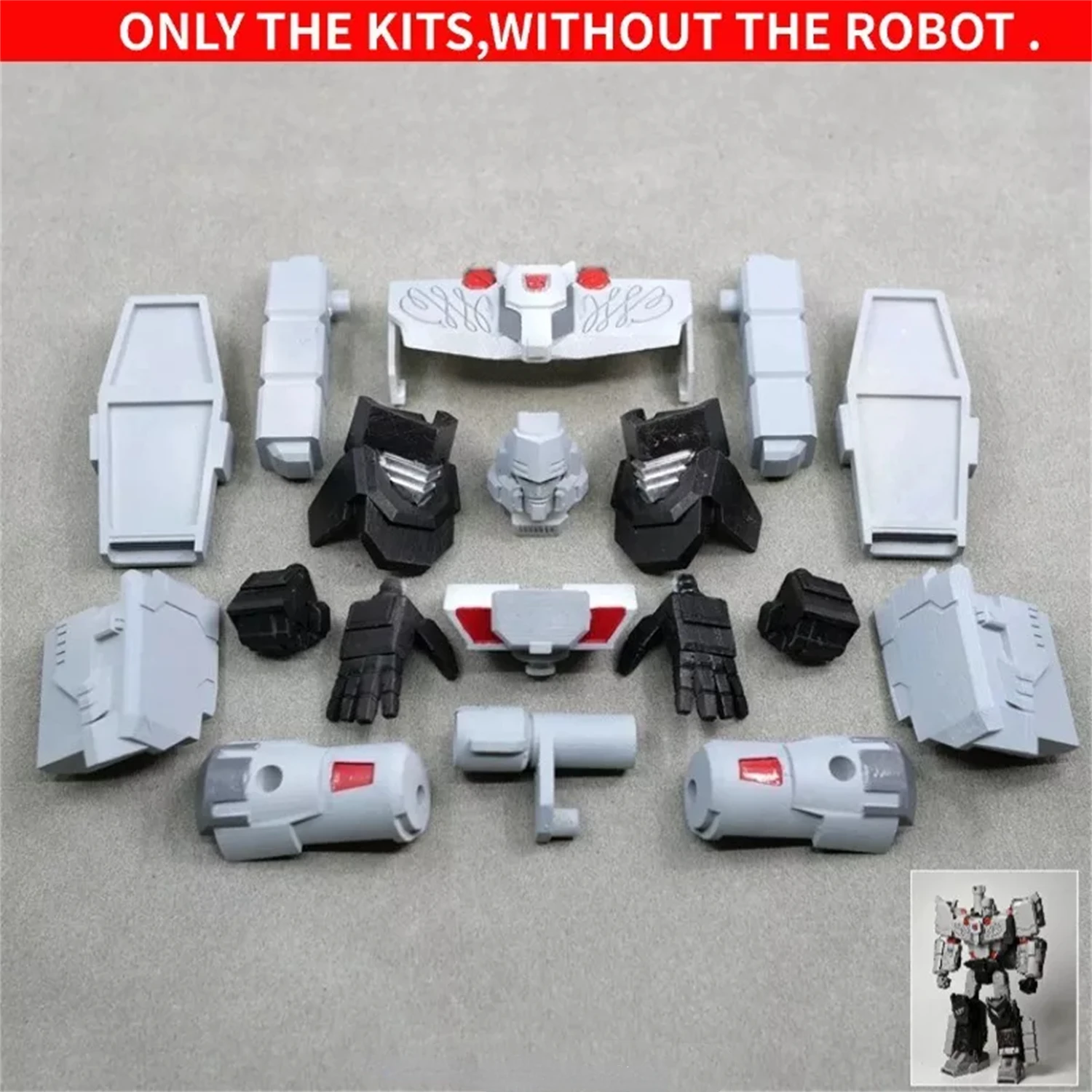 [IN STOCK] 3D DIY IDW MEMTE Replenish Upgrade Kit For Siege Megatank Accessories