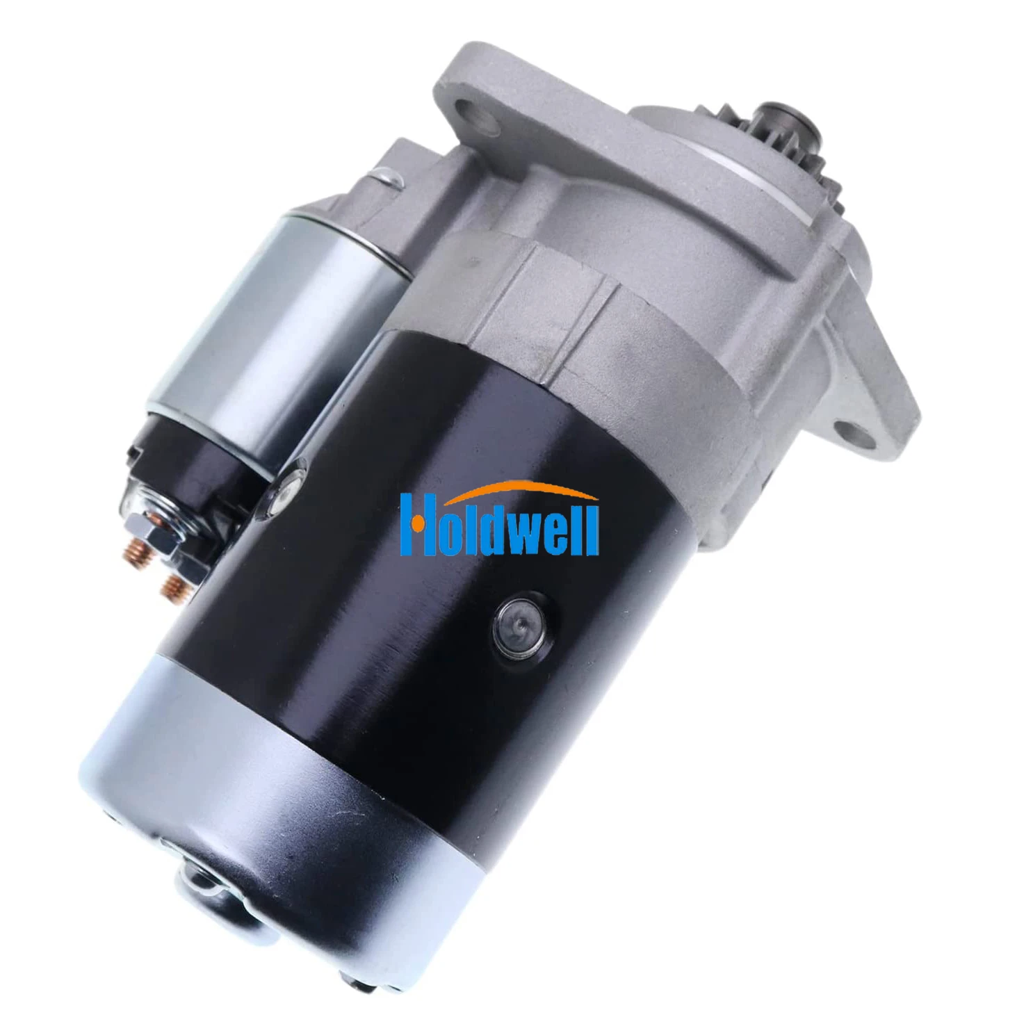 Holdwell Starter Motor MM409-41001 MM40941001 for Mahindra Tractor 2216 2415 2516 2615 2816 Mitsubishi S3L2 Engine