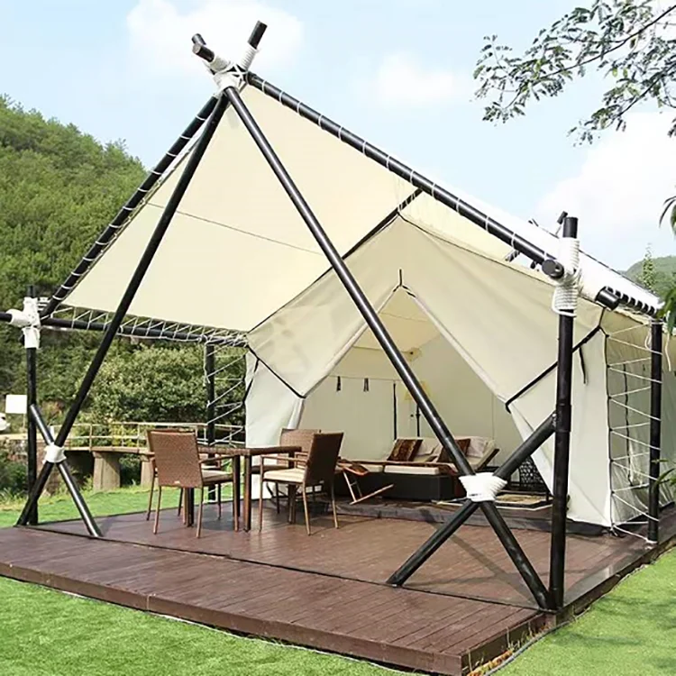 

luxury blow up house shaped tent glamping oxford fabric Luxury Large space hotel camping outdoor tents