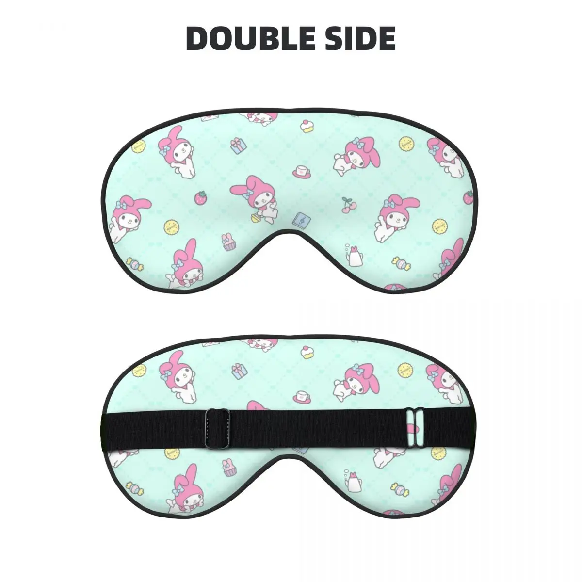 Sanrio My Melody Cozy Sleep Eye Mask Shade Cover Lightweight My Sweet Sleeping Blindfold For Men Women Suitable for Travel Sleep