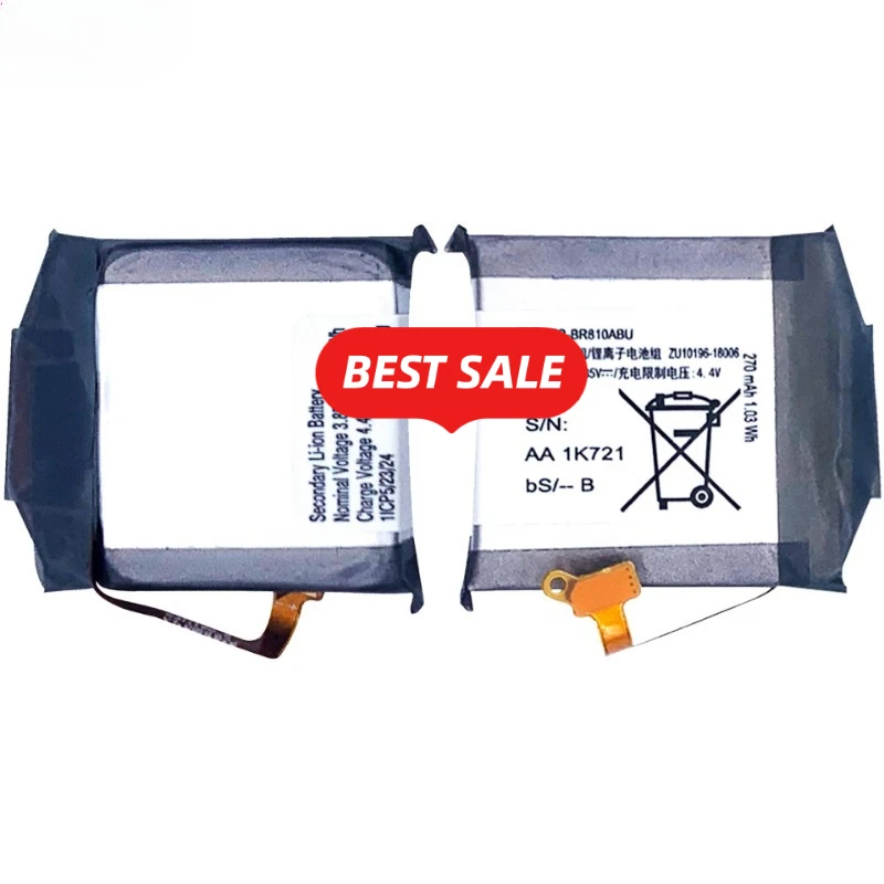 EB-BR810ABU for Samsung S4 42mm/SM-R815/R810 Watch Battery High Quality High Capacity Replacement Bateria Grade A Cell with Tool