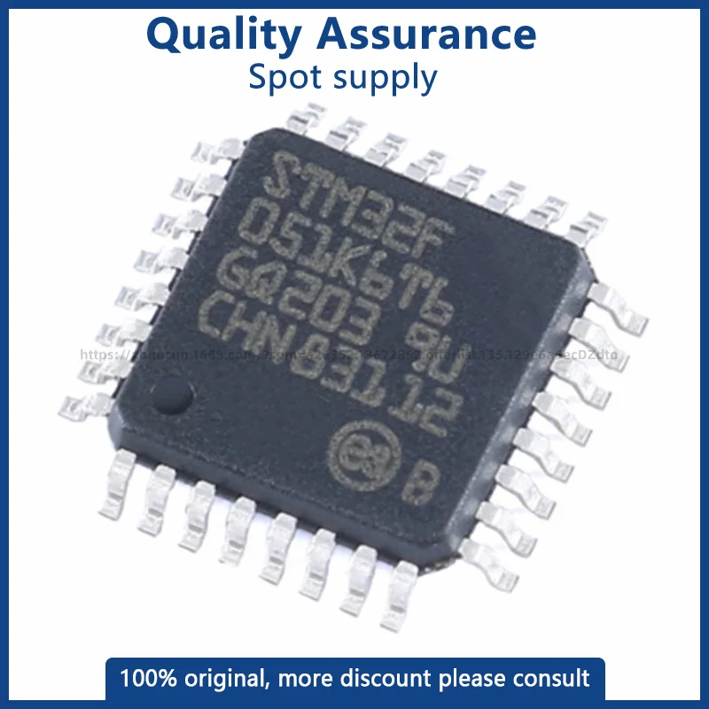 New Original STM32F051K6T6 STM32F051K6 STM32F051K STM STM32 STM32F IC Chip LQFP-32