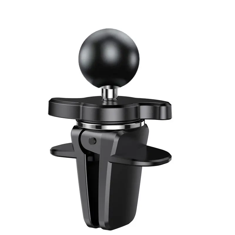 Suporte Universal para Celular com Cabeça Esférica de 17mm para Saída de Ar do Carro, Magnético e por Gravidade, Acessório para Suporte de Celular em Saída de Ar Automotiva