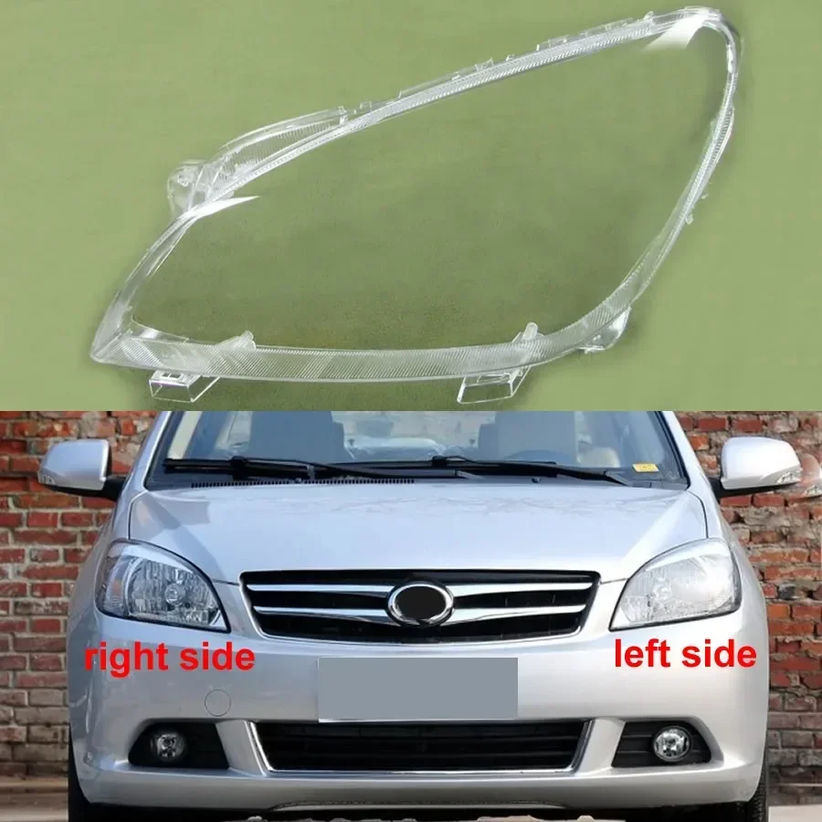 For Great Wall Voleex C30 2010-2014 Headlight Lens Cover Transparent Lampshade Headlamp Shell Plexiglass Auto Replacement Parts