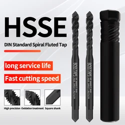 HSSE-M35 DIN 371 376 Standard OX Coating Spiral Fluted Tap Pointed M2 M2.5 M3 M4 M5 M6 M8 M10 M12 6HX Machine Screw Thread Taps