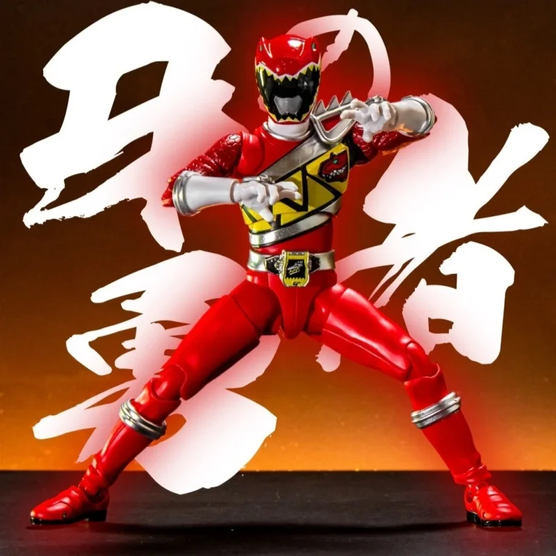

Bandai Shf Shinkocchou Seihou Carving Beast Electric Team Strong Dragon, Strong Dragon Red King В наличии Zyuden Sentai Kyoryuger