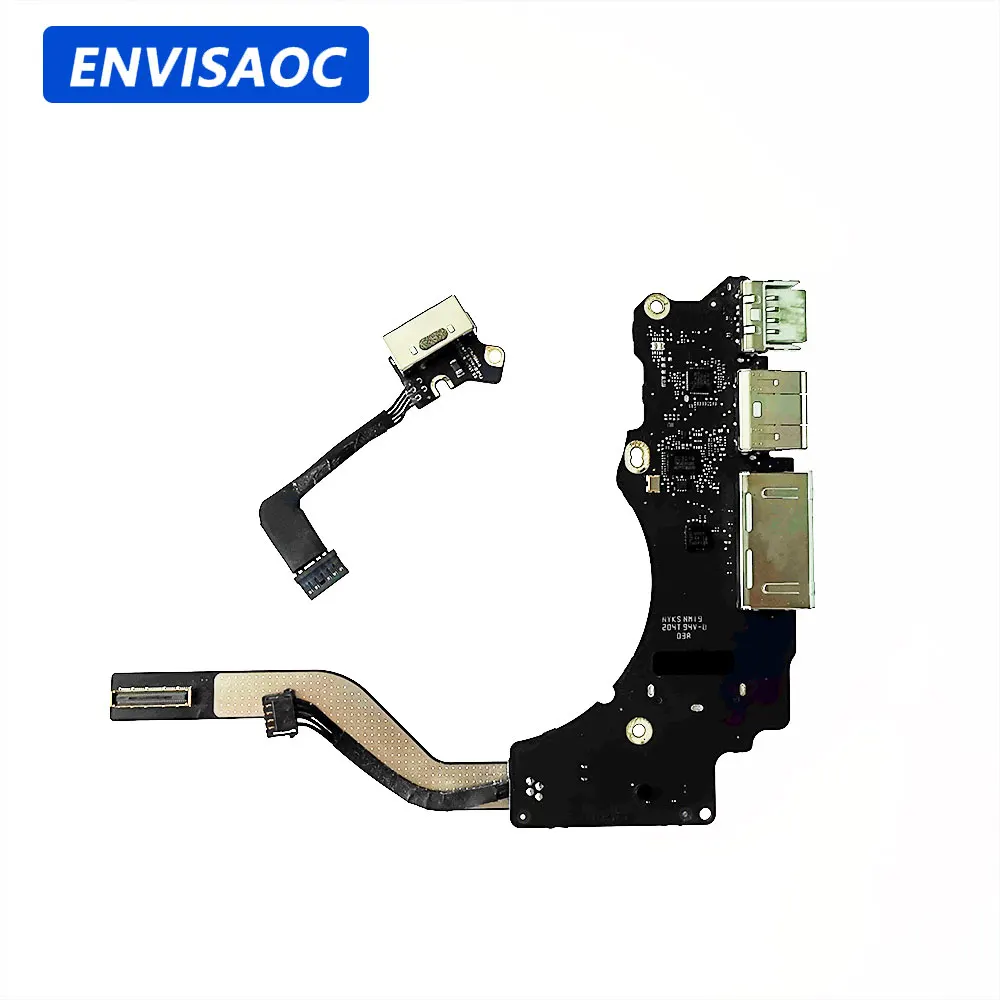 

For Apple MacBook Pro Retina A1502 ME864 MGX72 MF840 2013 2014 2015 Laptop USB DC Power Jack DC-IN Charging Flex Cable Board