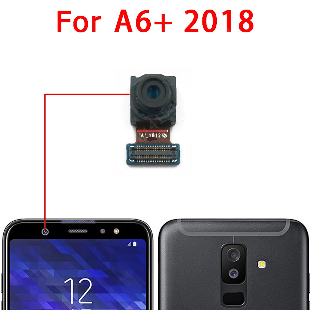 Front Camera For Samsung Galaxy A6 A7 2017 A8+ Plus A9 Pro 2018 A3 A5 2016 Frontal Selfie Camera Module Spare Parts