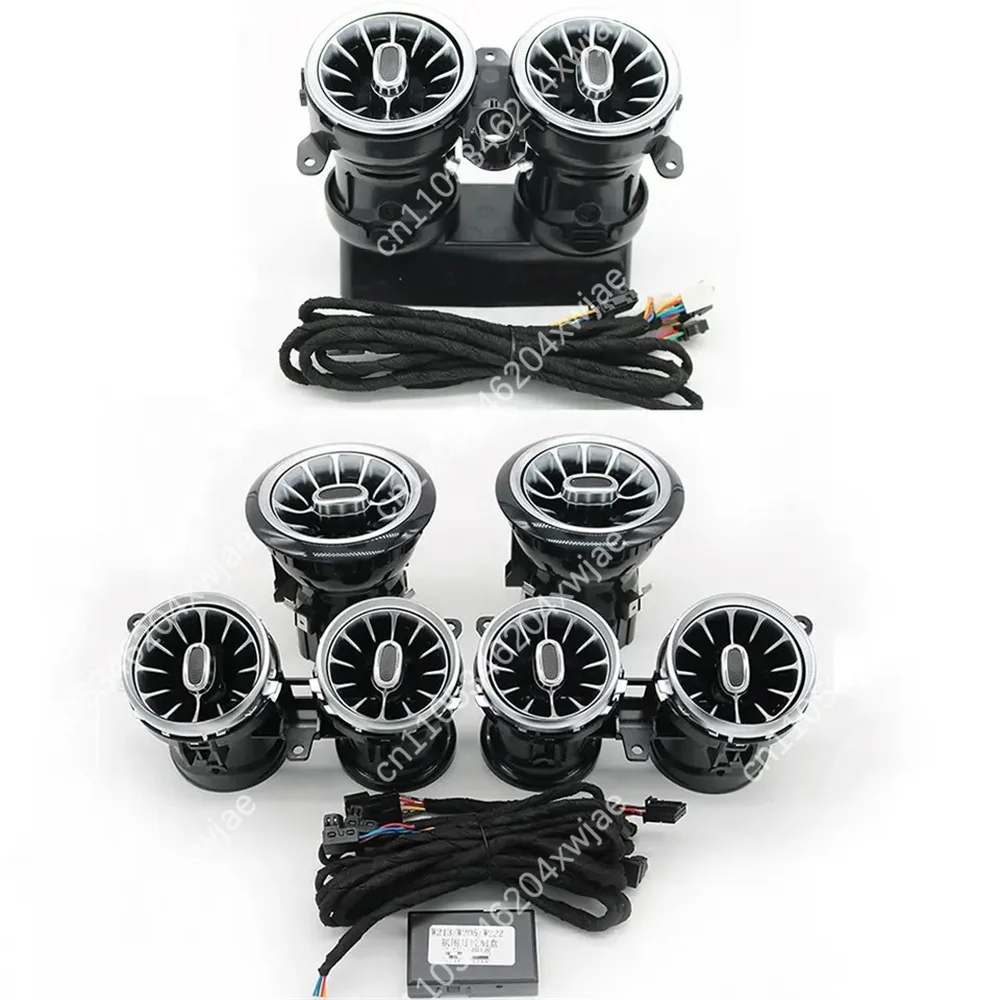 C220 C43 C300 C67 Interior Ambient Lighting & Air Vent Upgrade for W205 C-Class Accessories