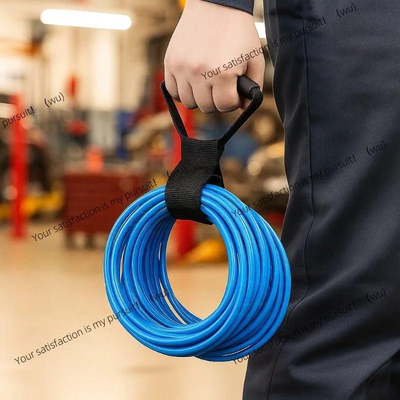 Heavy-Duty Storage Strap，Multipurpose Extension Cord Organizer, With Handle, Fit Garages, RV And Boat Storage And Organization